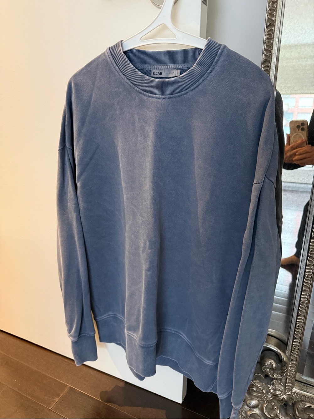 Men's Washed Blue Sweatsuit